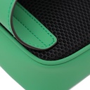 Gucci GG Small Green Rubber-Effect Leather Crossbody Bag