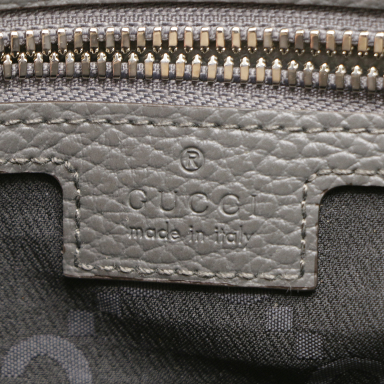 Gucci GG Ripstop Medium Crossbody Bag Grey 767931