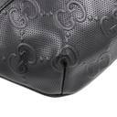 Gucci GG Embossed Leather Belt Bag Black