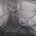 Gucci GG Embossed Leather Belt Bag Black