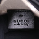 Gucci GG Embossed Leather Belt Bag Black