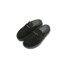 Christian Dior Boy Mule Black Suede Black Size 38 1/2