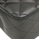 Chanel Classic Double Flap Lamskin Jumbo Black 