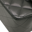Chanel Classic Double Flap Lamskin Jumbo Black 