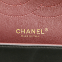 Chanel Classic Double Flap Lamskin Jumbo Black 