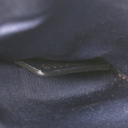 Christian Dior Oblique Jacquard Saddle Wallet on Chain Blue