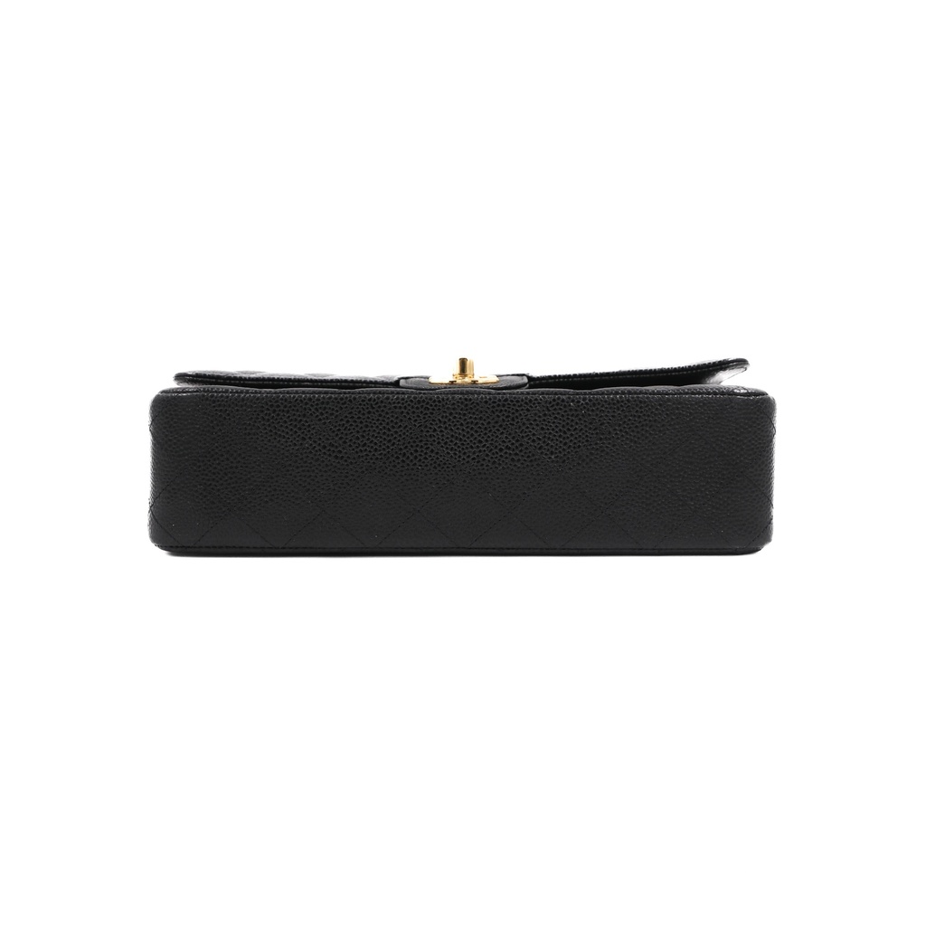 Chanel Classic Medium Double Flap Caviar Black