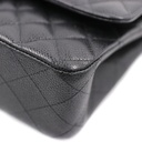 Chanel Classic Medium Double Flap Caviar Black