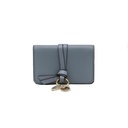 Chloe Alphabet Mini Tri Fold Grey