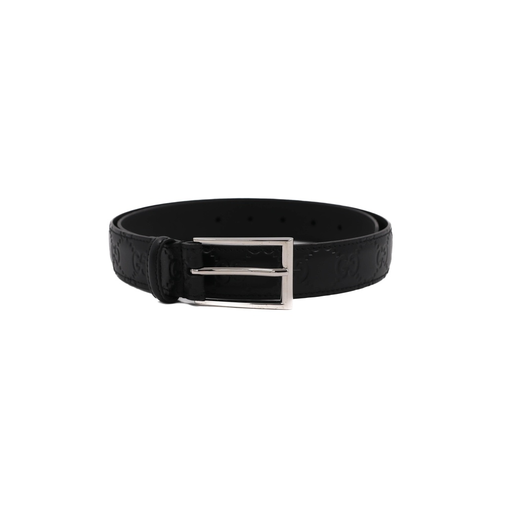 Gucci Leather GG Belt Black In Size 85 34 474313