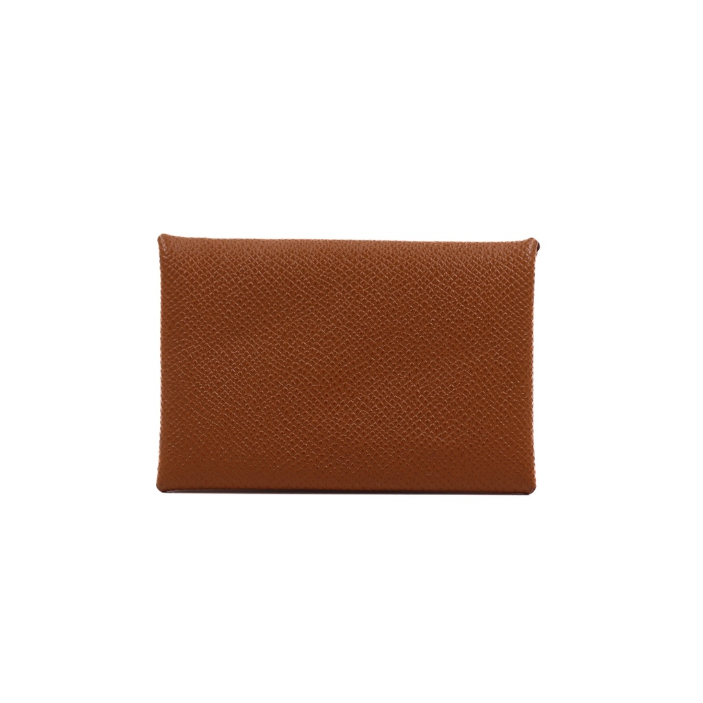 Hermes Epsom Brown Card Case 2022