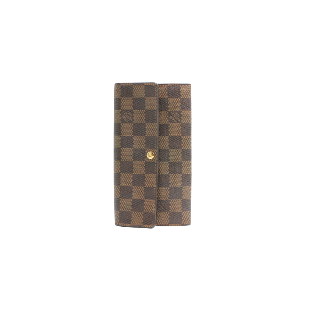 Louis Vuitton Damier Ebene Sarah Wallet