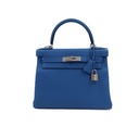 Hermes Kelly 28 Blue Bag