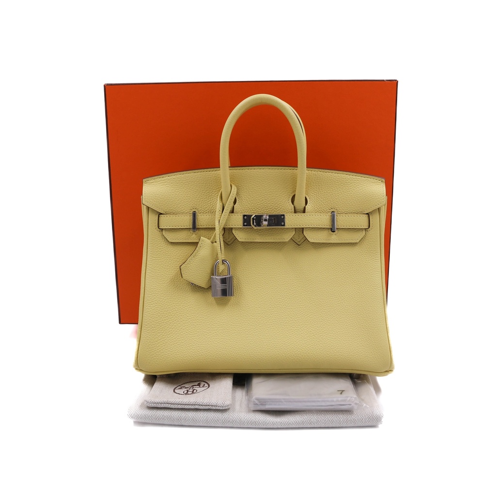 [Hermes-17541] Hermes Birkin 25 Togo Palladium Year 2022