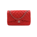 Chanel Classic Lambskin Jumbo Double Flap Bag