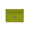 Gucci GG Matelasse Chevron Marmont Card Case Green 443127