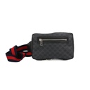 Gucci GG Supreme Sling Bag Black 478325