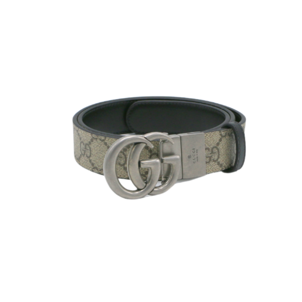 [Gucci-20099] Gucci GG Marmont Reversible Belt 643847 Size 85 34
