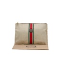 Gucci Canvas Beige Pouch 657592