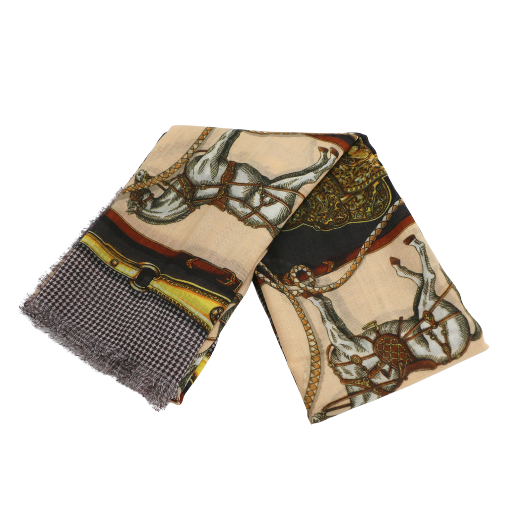 Gucci Silk Big Lady Baroque Scarf 594304 3G200 1000