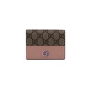 Gucci GG Marmont Card Case Pink & Blue 790055