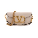Valentino Garavani  Calfskin Vlogo Small Loco Shoulder Bag