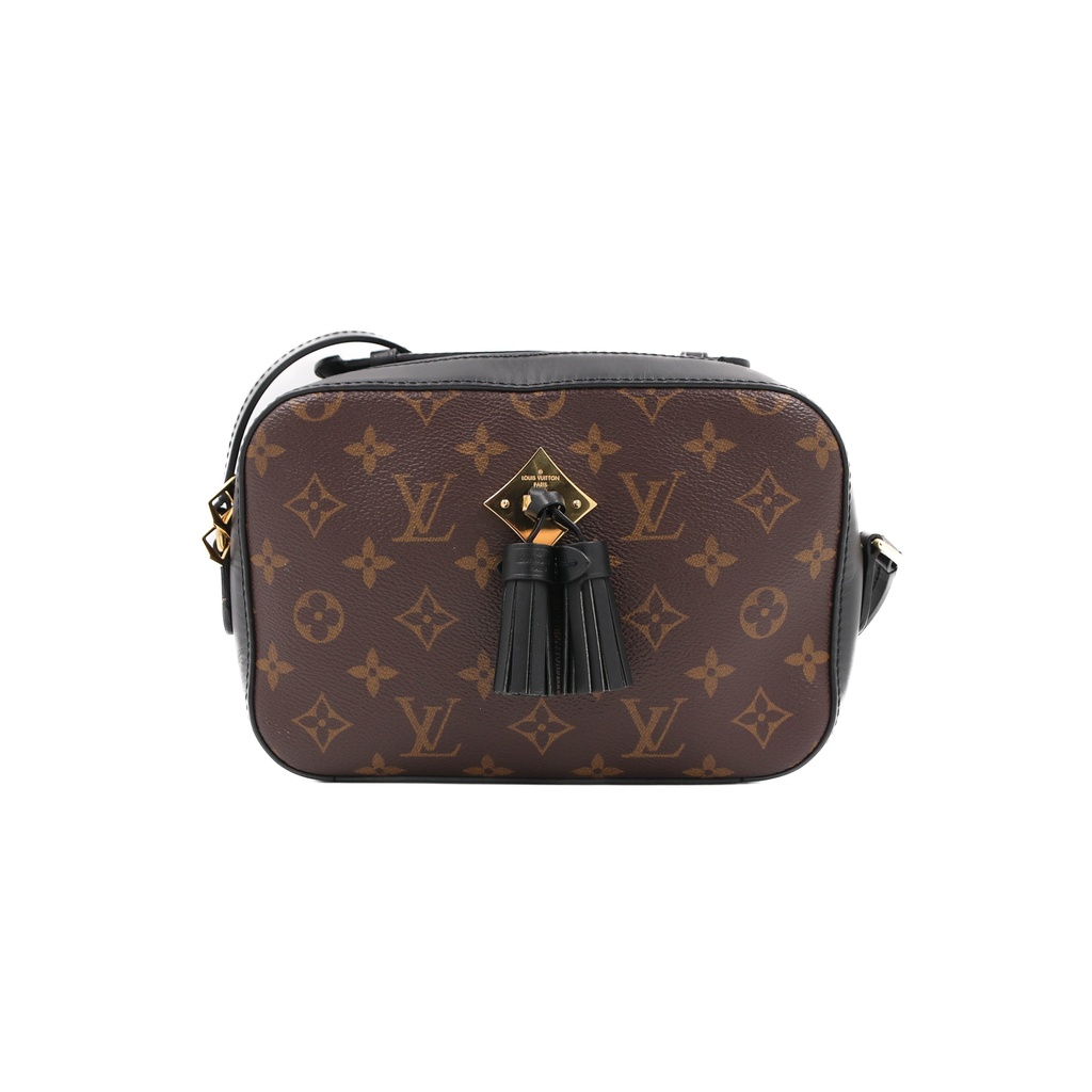 Louis Vuitton Monogram Saintonge Black Crossbody Bag
