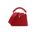 Louis Vuitton Taurillon Capucines Scarlet PM