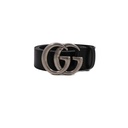 Gucci GG Logo Leather Belt Size100 406831