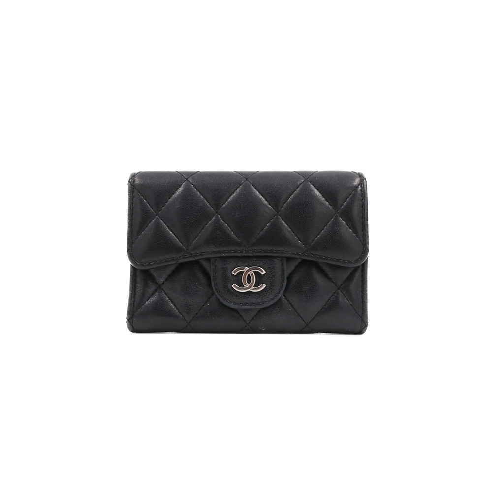 [CHANEL-22207] Chanel Classic Card Holder Wallet Black