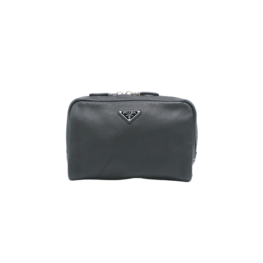 [Prada-22315] Prada Saffiano Bag Black