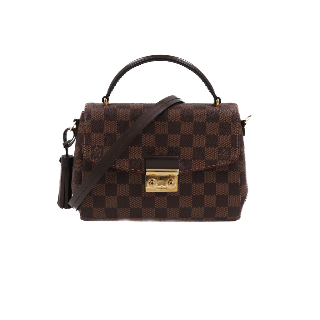 Louis Vuitton Damier Ebene Canvas Croisette