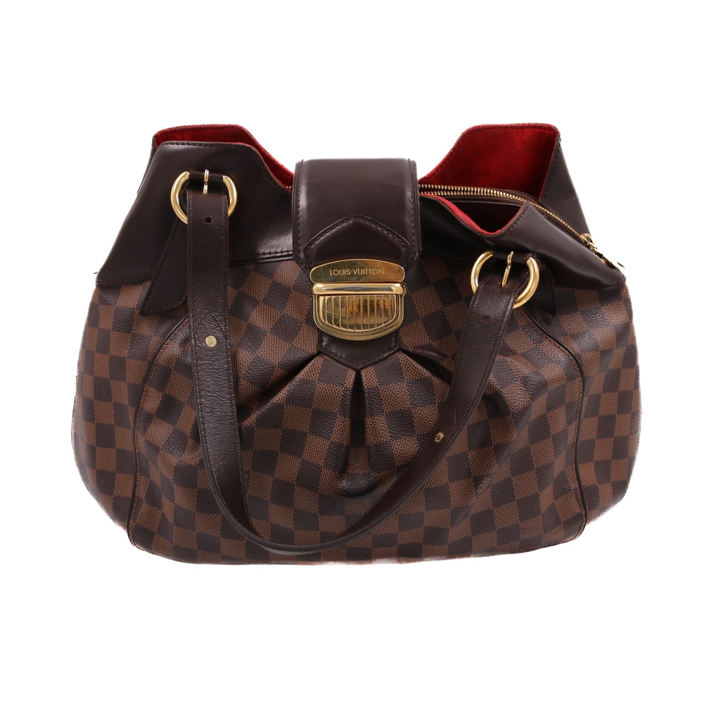 [Louis-Vuitton-23126] Louis Vuitton Damier Ebene Sistina