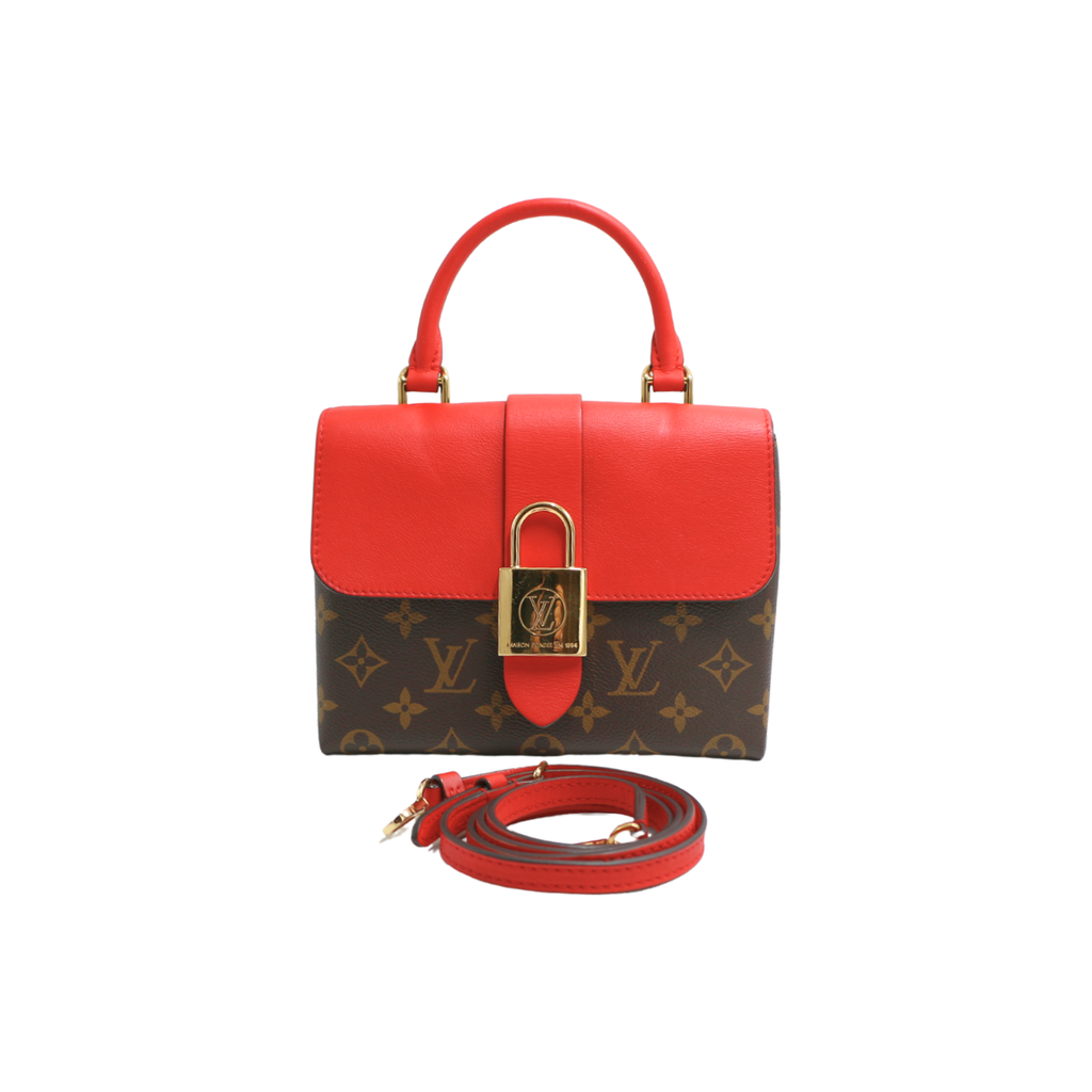 [Louis-Vuitton-23149] Louis Vuitton Locky BB Monogram Red