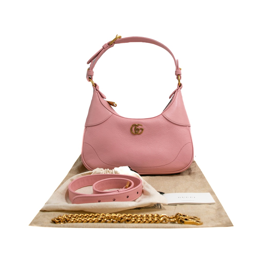 [Gucci-24085] Gucci Aphrodite Small Pink Shoulder Bag 731817