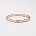 Bvlgari White Ceramic Bracelet M PZPT7E