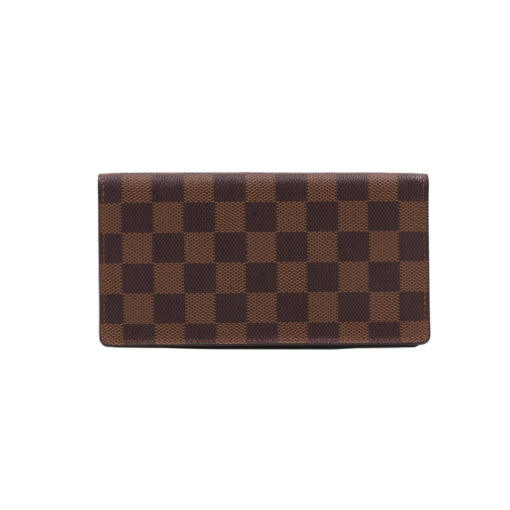 [Louis-Vuitton-24801] Louis Vuitton Damier Ebene Long Wallet