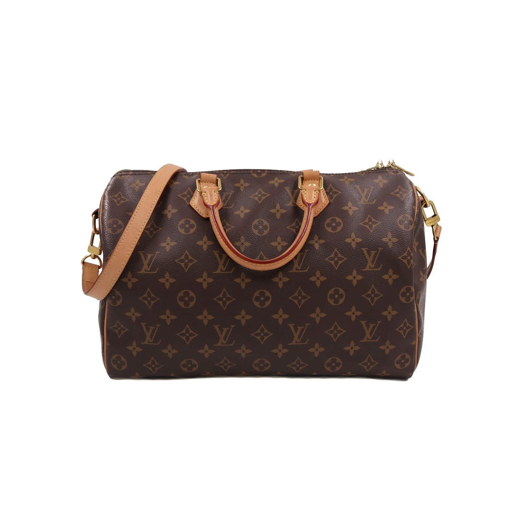 [Louis-Vuitton-24802] Louis Vuitton Monogram Speedy Boundeliere 35