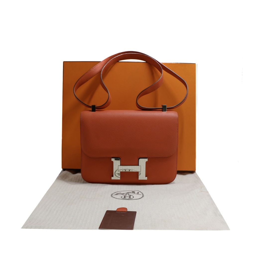 [Hermes-25044] Hermes Constance 23 Epsom Leather Rose Jaipur