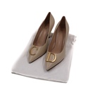 Christian Diot Decollete Dior Initials Beige Size 37 1/2