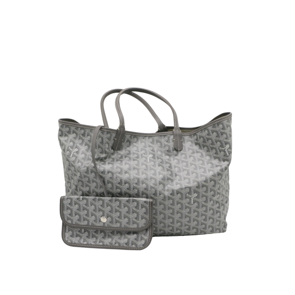 [Goyard-25369] Goyard Saint Louis PM Tote Bag Grey