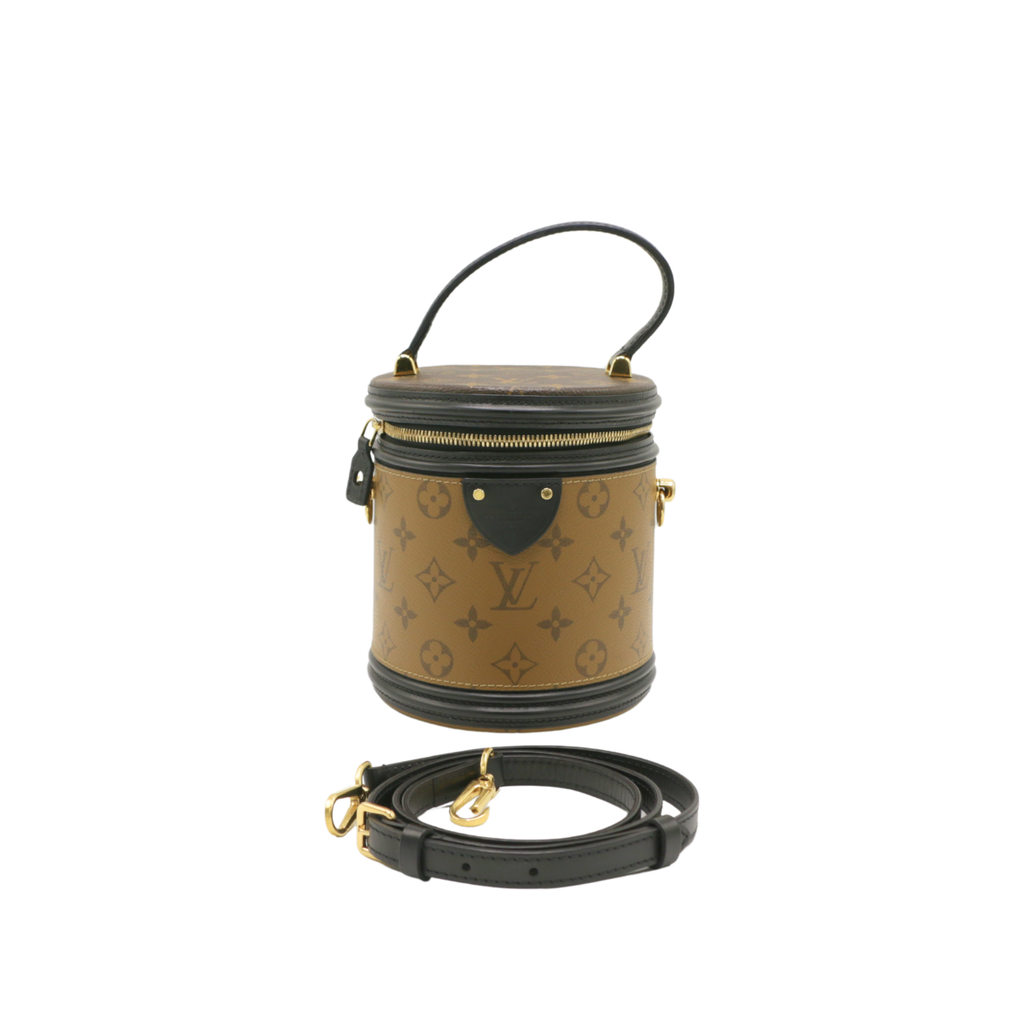 [Louis-Vuitton-25510] Louis Vuitton Cannes Reverse Monogram Bucket Bag