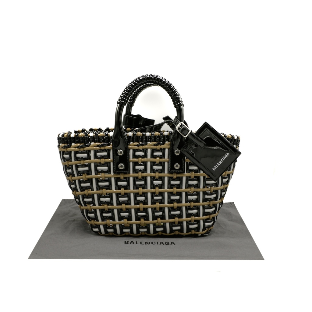 [Balenciaga-25568] Balenciaga Bistro XS Basket Bag