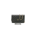 Chanel Classic Caviar Black Wallet on Chain 