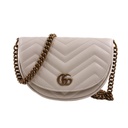Gucci Mini GG Marmont Crossbody Bag Beige 746431