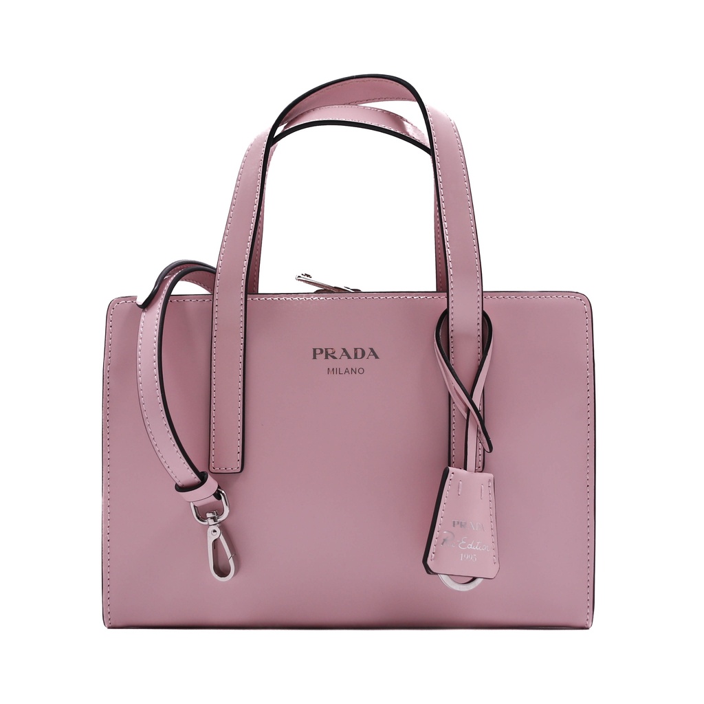 Prada Re-Edition 1995 Mini Bag in Dusty Pink Brushed Leather