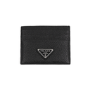 Prada Black Leather Card Holder