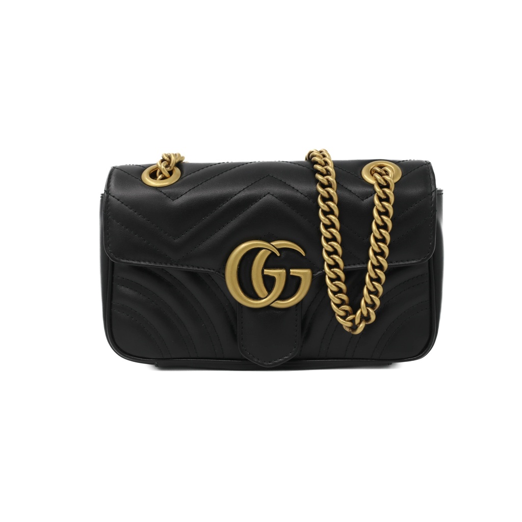 Gucci Marmont Shoulder Bag Black