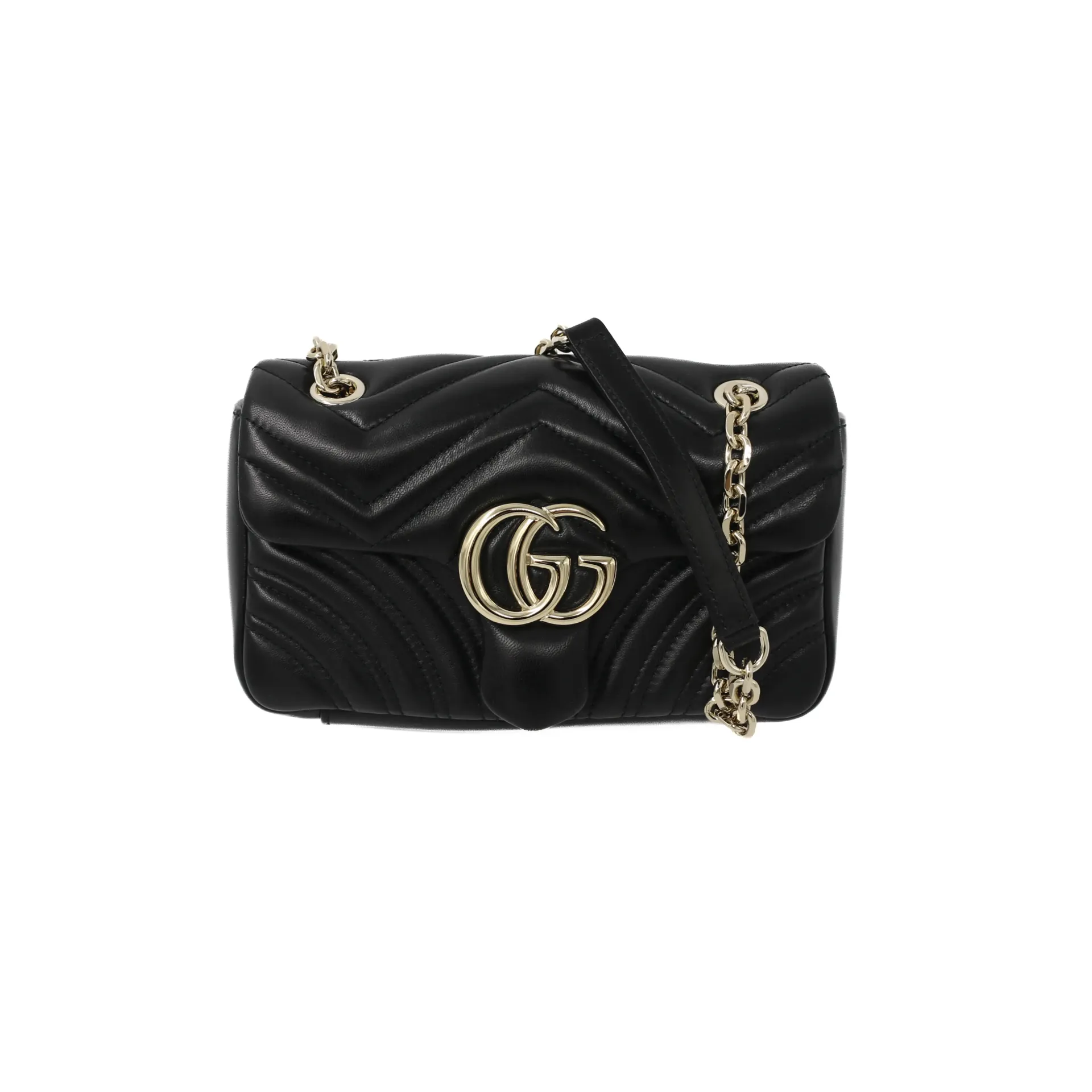 Gucci GG Marmont Small Black Shoulder Bag 837280