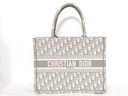 Christian Dior Oblique Medium Book Tote Grey